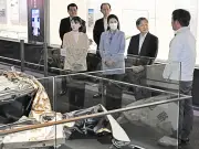 天皇皇后両陛下と愛子さま、富岡町の震災アーカイブ施設を視察 復興の歩みに理解深める