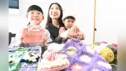 「編み物ができるお母さんになって」長女の一言で始めた編み物、没頭する心地よさと家族の笑顔が彩る日々