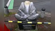 愛媛県警警官が名古屋の秀吉像の首を折り懲戒処分 器物損壊容疑で書類送検も不起訴
