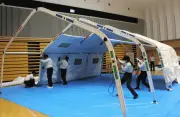 災害支援の新たな一手、日赤研究所と太陽工業が共同開発した大型テント「GREEN FLEX」