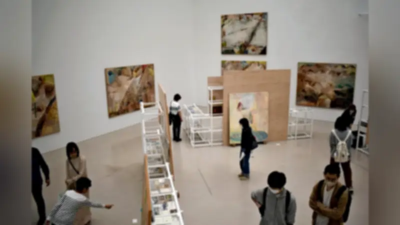 櫃田伸也氏の画業をたどる豊田市美術館の企画展、約120点を展示