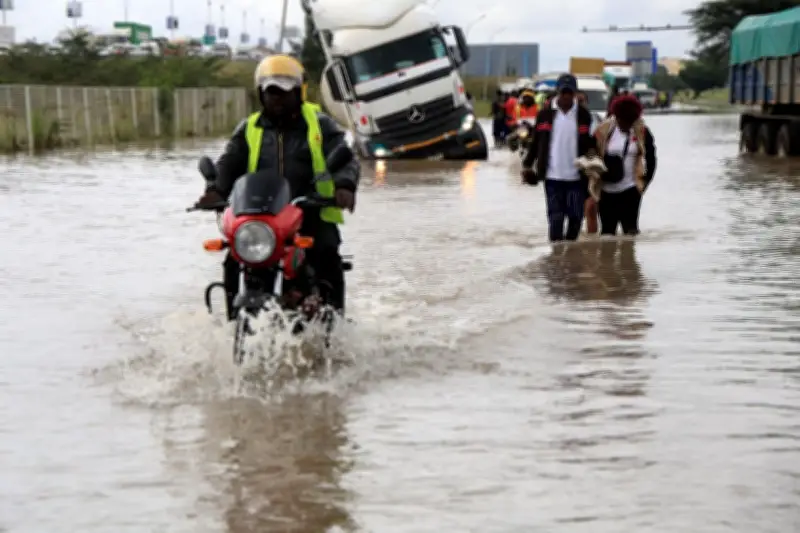 ケニア豪雨災害で18人死亡、5万4千世帯以上が影響を受ける