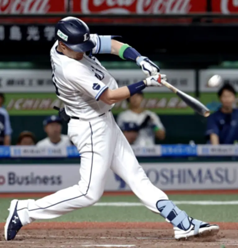 西武が19安打10得点で大勝、ネビンが2打席連続本塁打