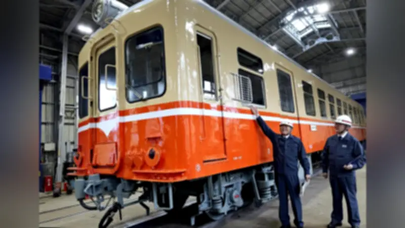 ディーゼル気動車キハ2101、クラウドファンディングで往時の姿に復元
