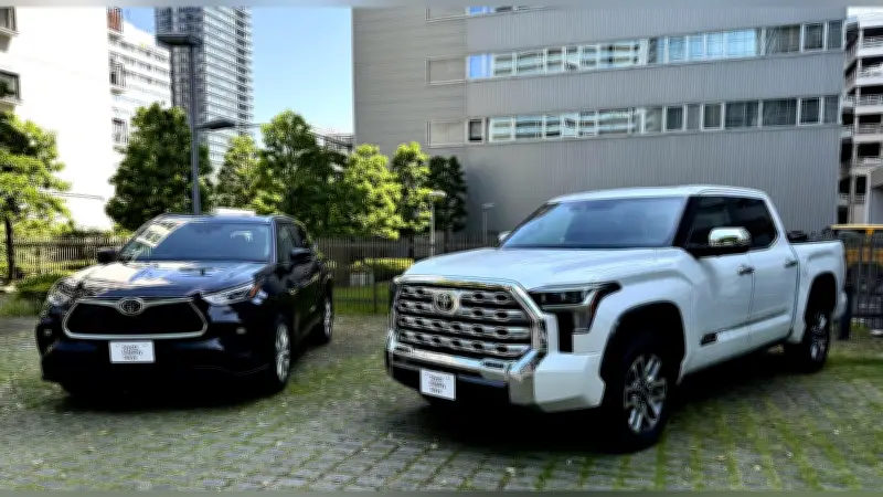 トヨタ、米国生産車2種が国内で30台受注 タンドラとハイランダー好調