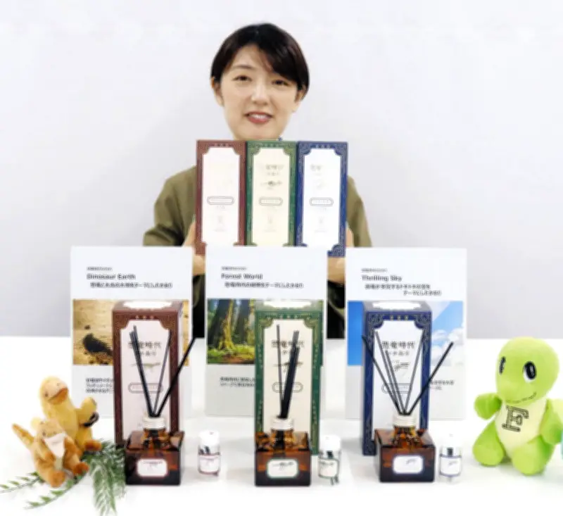恐竜時代の香りを自宅で！エステーが北陸3県限定で芳香剤発売