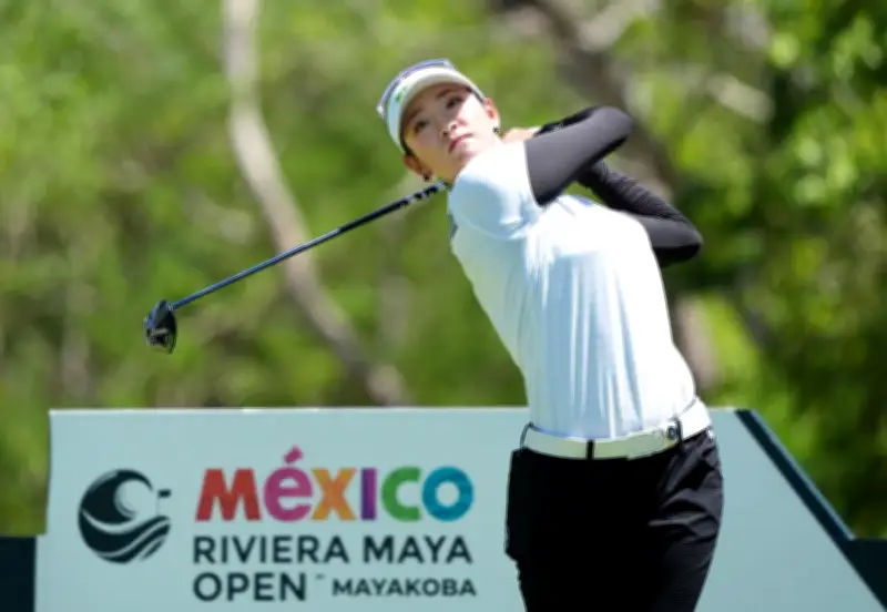 原英莉花と桜井心那が4位発進、米女子ゴルフ第1日