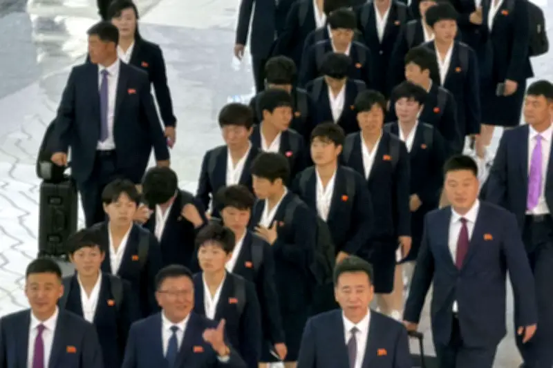 北朝鮮女子サッカー選手団が7年半ぶり訪韓、ACL準決勝へ