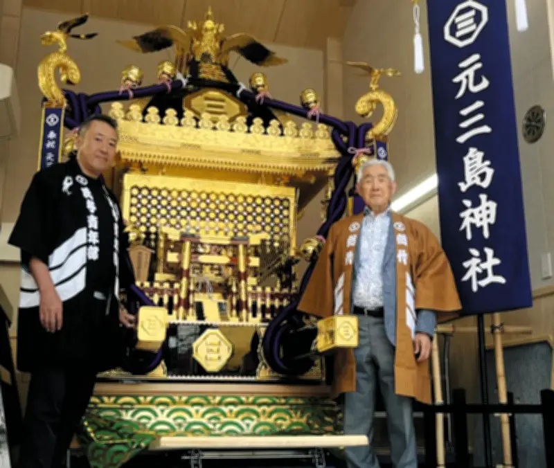 台東区・元三島神社で81年ぶりに新調みこしお披露目 戦禍で焼失から復活