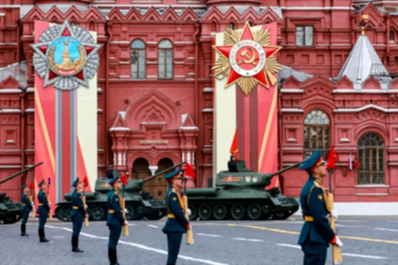 ロシア戦勝81年パレード縮小、ウクライナ侵攻の影響で大型兵器参加せず