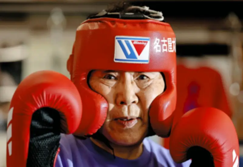 84歳女性ボクサー杉山幸子さん、100歳現役目指すストイックな挑戦