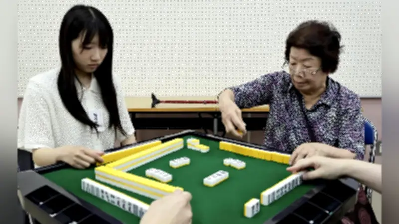 世代超え白熱「リーチ」！健康マージャン県大会、88歳の女性も参加
