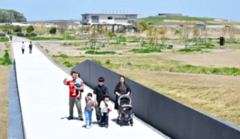 東日本大震災と原発事故の犠牲者追悼、復興祈念公園が開園