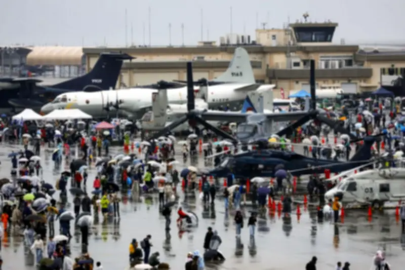 米軍岩国基地で日米親善デー開催、横須賀・佐世保は中止に