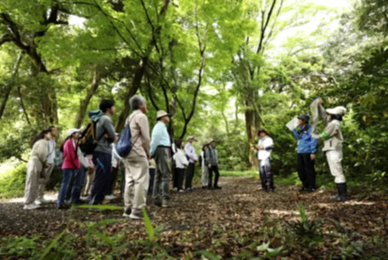 皇居・吹上御苑で自然観察会、みどりの日に豊かな森を散策