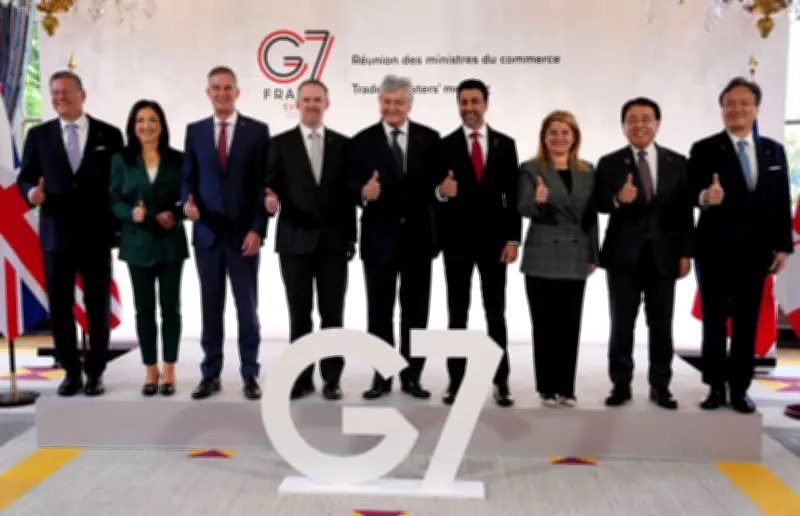 Ｇ７貿易相会合、経済的威圧に対抗へ　重要鉱物の供給網強化で具体策検討