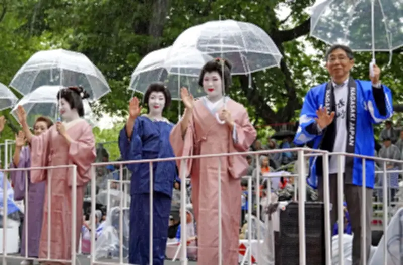 ジャパン・パレード、ＮＹで５回目開催　雨の中、踊りや武道に市民拍手