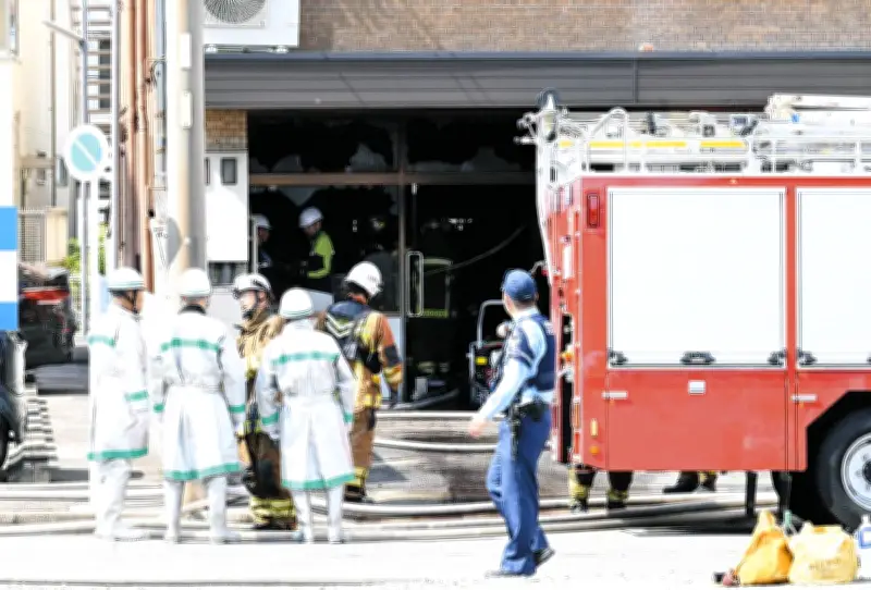 名古屋提灯工房で火災、従業員女性が搬送されるも軽傷