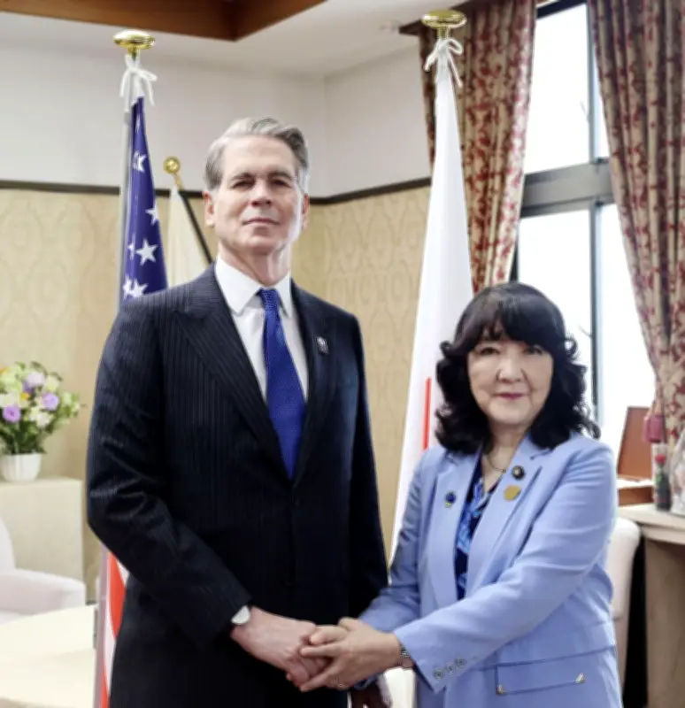 日米財務相会談、為替連携を確認　中国輸出規制をけん制