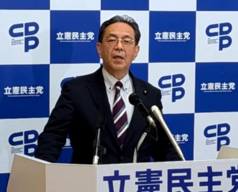 立憲・水岡代表、都連新体制との連携強化へ 会長選介入疑惑には言及避ける