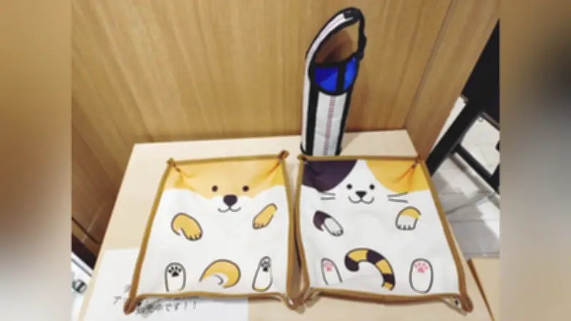 消防ホースがトレーや水筒ケースに！大妻嵐山高校生のアイデア製品が玉川高島屋で展示