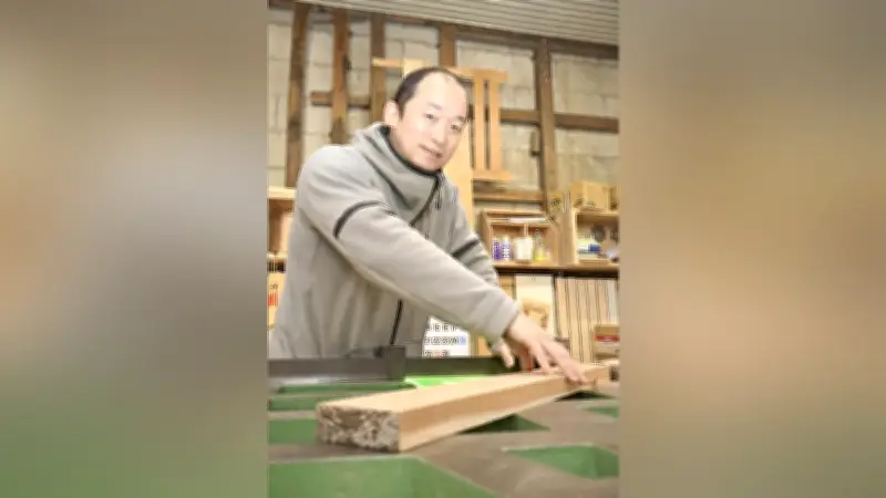 道南スギ生かす家具職人、函館に移住して挑む町の家具屋