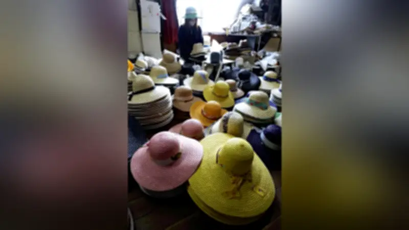 酷暑に備えつば広め…麦わら帽子の出荷が最盛期 香川