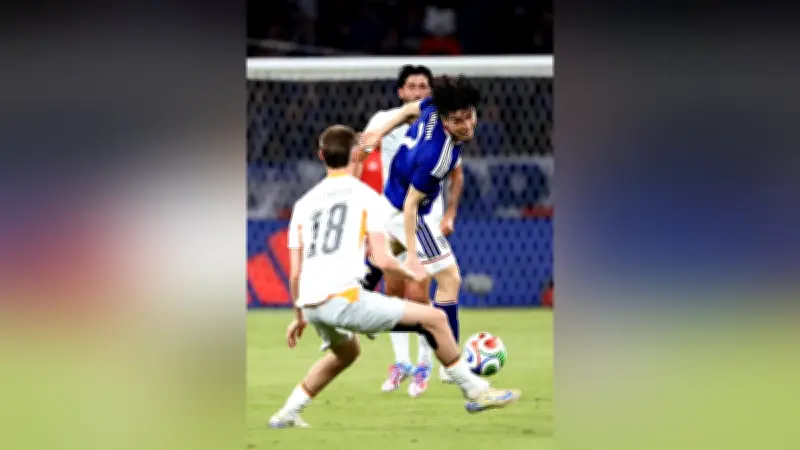 田中碧が背番号「７」で躍動、Ｗ杯壮行試合でアイスランドに１－０勝利