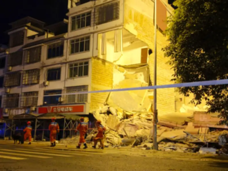 中国広西チワン族自治区でM5.2地震、2人死亡 7000人超避難