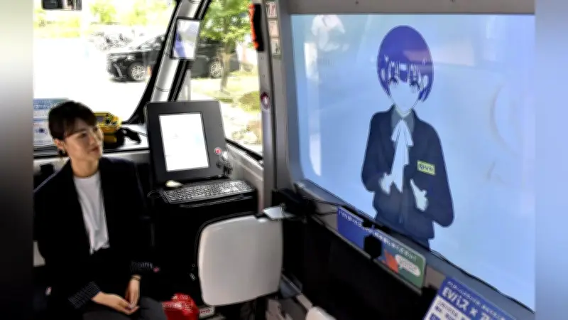NTT西、AIアバター搭載の自動運転EVバス開発へ