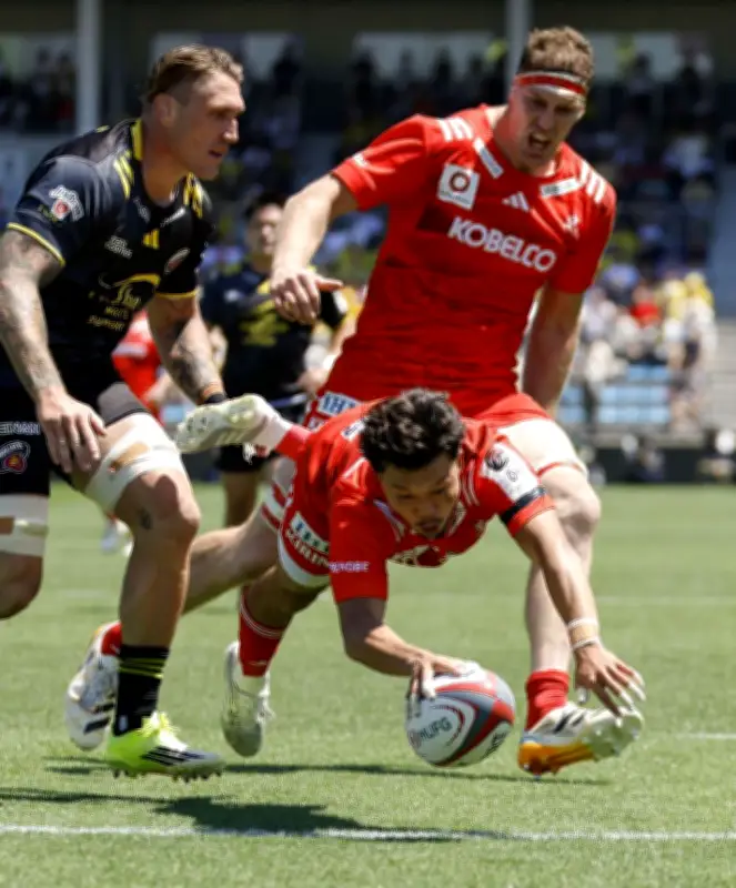 ラグビーリーグワンPO準決勝、神戸が東京SGに69-23で大勝し決勝進出