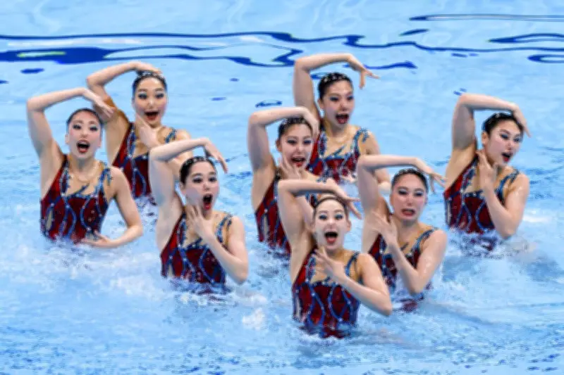 アーティスティックスイミング日本選手権、チームTRで日本が優勝
