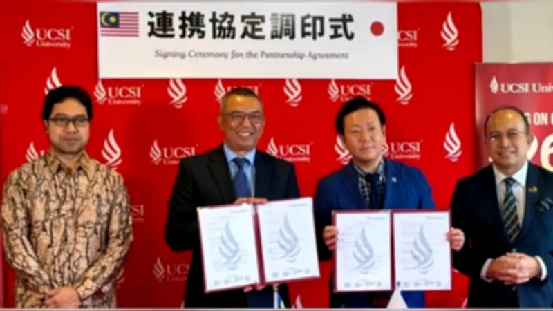 星の杜中高、マレーシアの国際大学UCSIと連携協定を締結