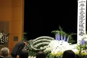 十勝岳噴火泥流100年追悼式、144人犠牲を悼む
