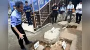福岡城跡天守台の発掘範囲拡大、内側100平方m外側60平方mに