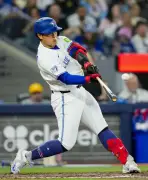 岡本が適時打で1安打1打点、大谷は1番出場 鈴木1安打、村上は無安打