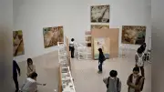 櫃田伸也氏の画業をたどる豊田市美術館の企画展、約120点を展示