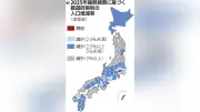 総人口1億2304万人、東京・沖縄除く45道府県で減少…自然減拡大で過去最大の減少
