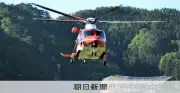岩手・大槌町の山林火災、ヘリ探査で新たな熱源3カ所とクマ3頭を確認