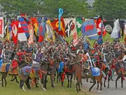 相馬野馬追で神旗争奪戦 約380騎が壮麗な戦国絵巻