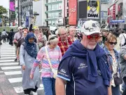 4月訪日客、前年比21万人減 中東情勢で欧州落ち込み