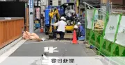 横浜駅近くで道路陥没、幅約4～5メートル 地下工事が原因か