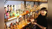 東北6県のこけし約1700体が札幌に集結、伝統こけし工人作品展が開催中