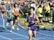 落合晃が800メートルで日本新記録、1分43秒45で優勝