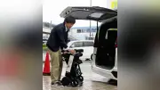 鳥羽散策を電動車椅子で快適に　レンタル事業開始、誰でも自由に観光