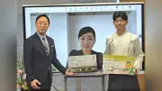 岩国市観光大使に「ミートスペシャリスト」とロンドン在住の演歌歌手が就任
