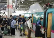 GW最終日、Uターンラッシュで交通機関混雑 古里や旅先から帰路に