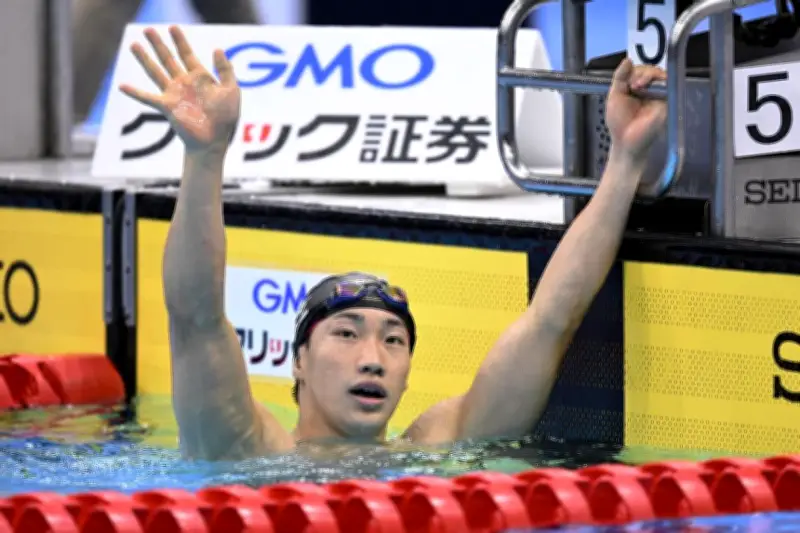 17歳大橋信が男子200m平泳ぎ優勝、競泳日本選手権第3日