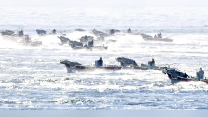 北方領土・貝殻島でコンブ漁解禁、漁船約180隻が出漁 日露交渉で操業条件決定