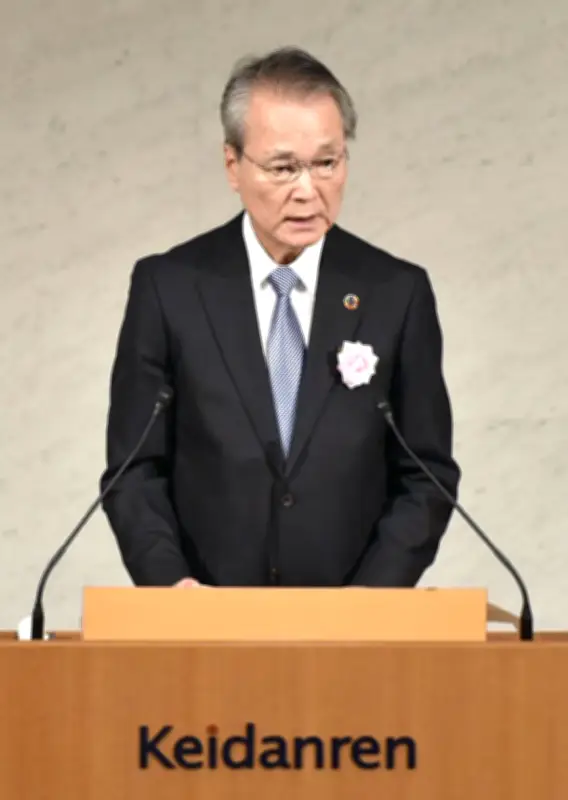 筒井経団連会長、2年目で「投資けん引型経済」確立へ抱負